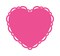Elegant Valentine Assorted Heart Shaped Lace Edge Paper Placemats - 8ct